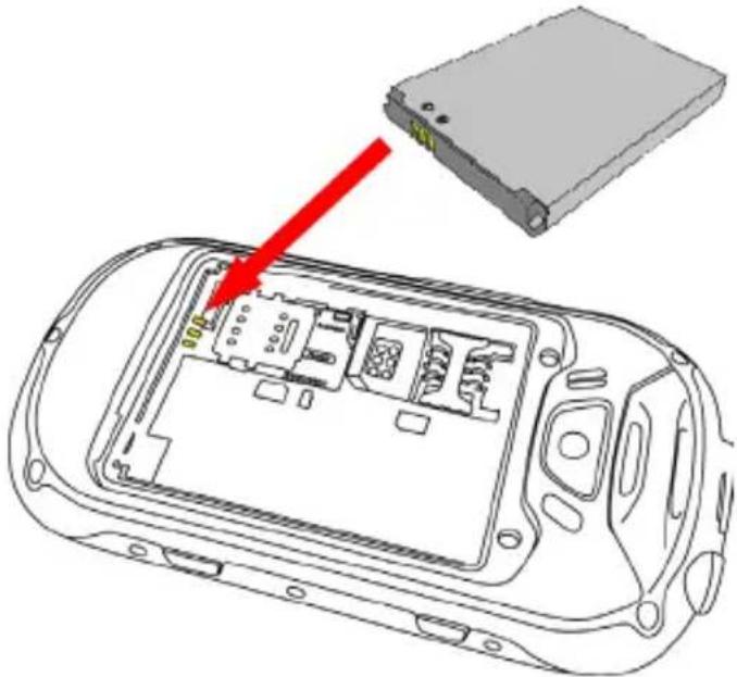 NGM Explorer - Inserire la batteria - 1