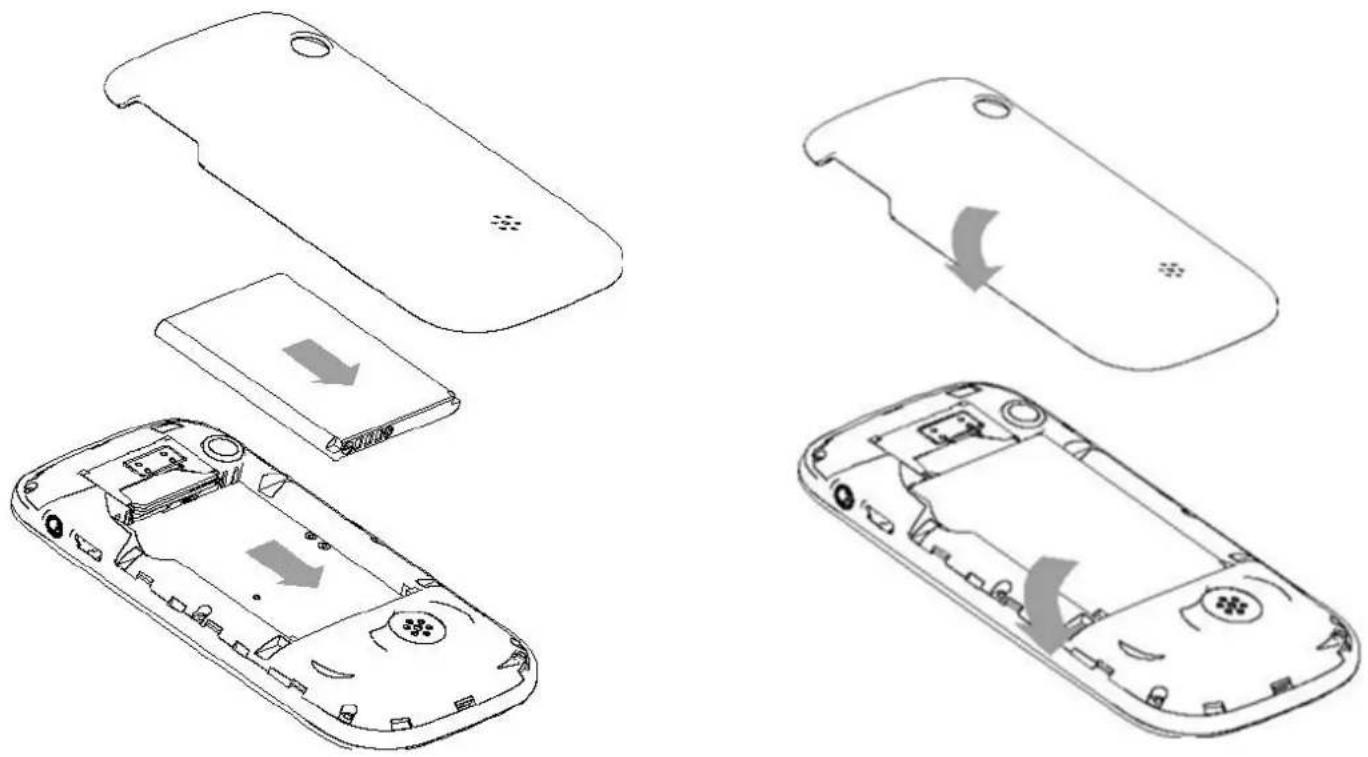 NGM Vanity Qwerty - Install the Battery - 1