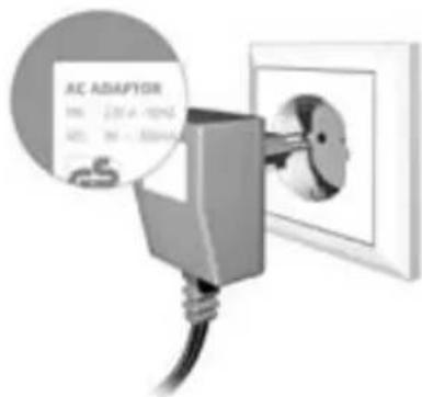 Reer Neo 1200 - Stop de adapter in het stopcontact - 2