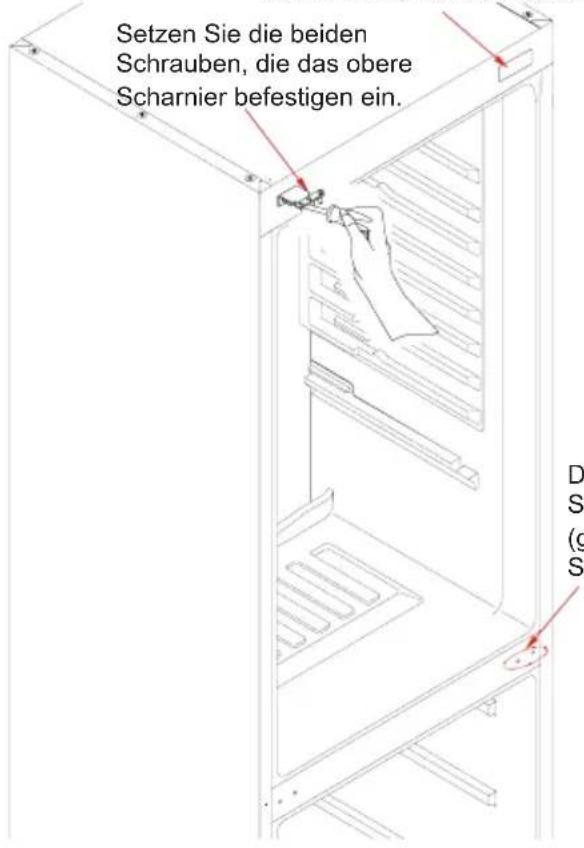 Luxor KG 272 A++ LUX - Türanschlag wechseln - 6