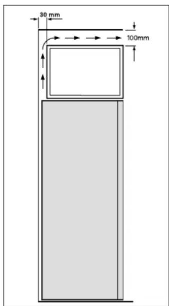 Hanseatic VF 920/E - Einbau in eine Schrankzeile - 2