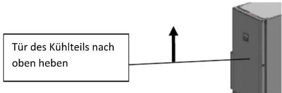 Nabo KGK 2920 - Wechsel des Türanschlages - 3