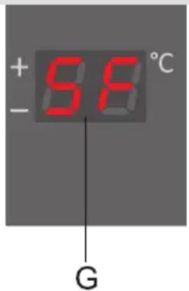 GORENJE RK60359OX-L - Ein-/Ausschalten des Geräts und Einstellung der Temperatur - 2