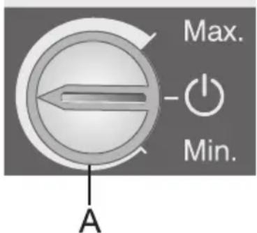 GORENJE RK60359OX-L - Einstellung der Temperatur im Geräteinneren - 1