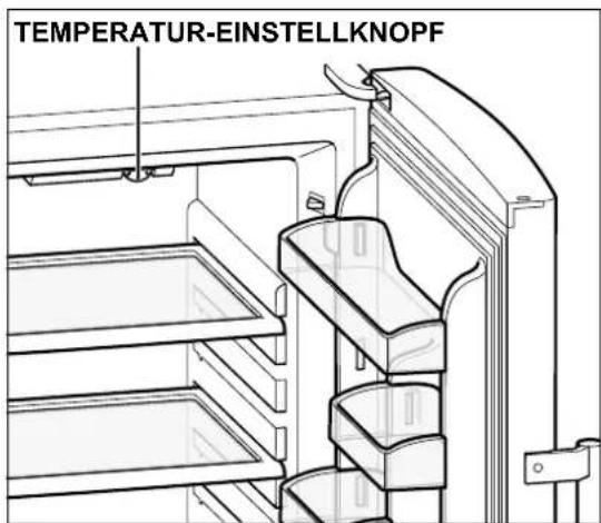 Hanseatic BCD-238R - Temperatur-Einstellknopf - 1
