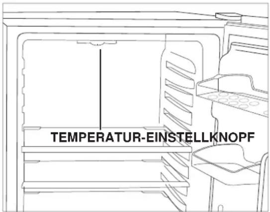 Hanseatic BCD-180N CS - Temperatur-Einstellknopf - 1