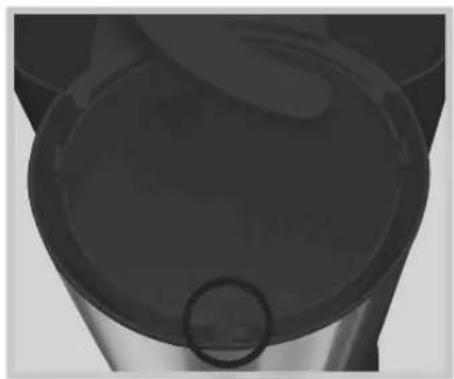 KORONA 10112 - Inserting the filter holder - 1