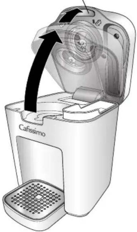 Tchibo Cafissimo Duo - Abtropfschale einsetzen - 1