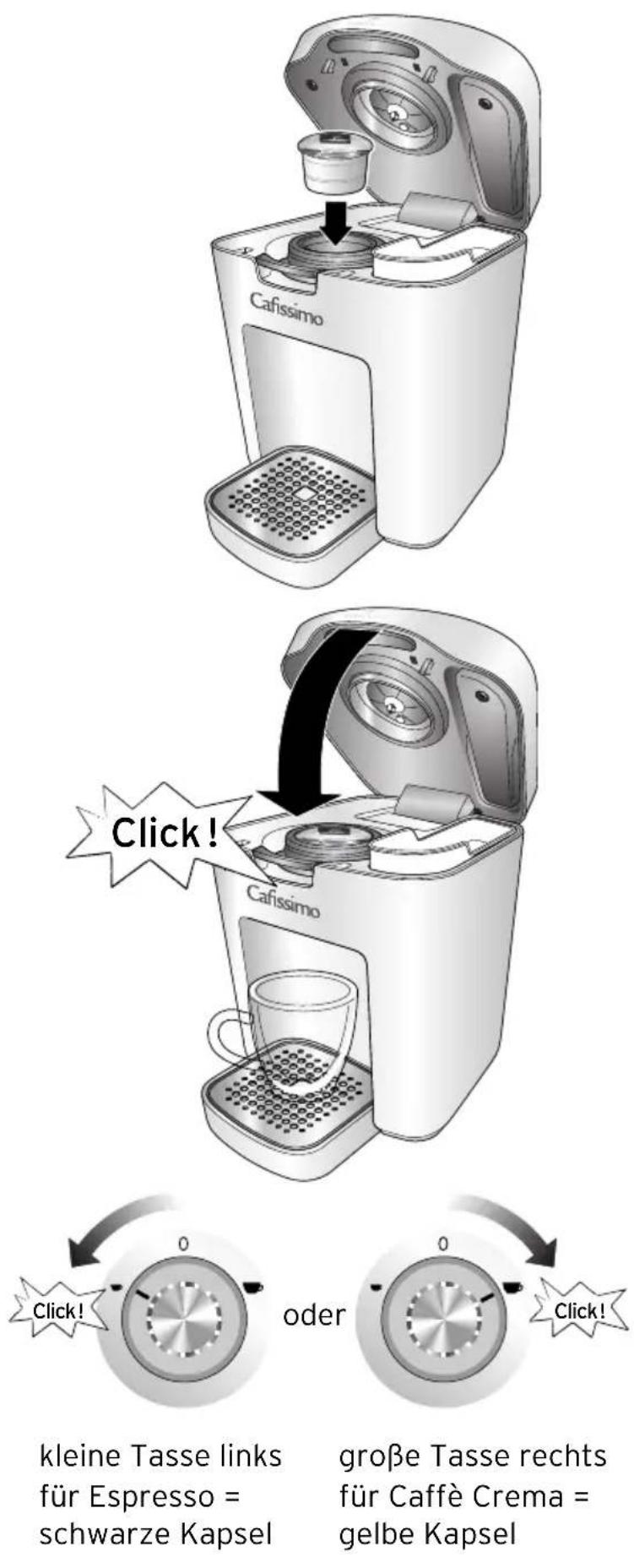 Tchibo Cafissimo Duo - Wasser einfüllen - 1