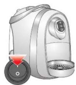 Tchibo Cafissimo Compact - Abtropfgitter-Höhe / kleine oder große Tasse unterstellen - 2