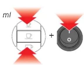 Tchibo Cafissimo Compact - Werkseinstellungen wiederherstellen - 1