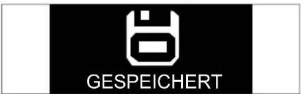GESPEICHERT