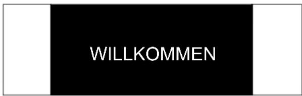 WILLKOMMEN
