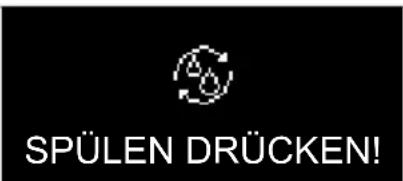 SPÜLEN DRÜCKEN!