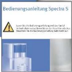 Kurzanleitung Spectra S Leven Sie, die Börschenung, und zur Kapital Südernliche Kreditrische, sich ein Wiedervermöter Beizungen in der Betriebungen mit einer Kurs- erlöchung nicht fortetzt