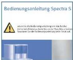 Bedienungsanleitung Spectra S ⚠️ Amer in die Bedienungsanleitung nicht auf das festeil. Einkert be Faftliche, keine bis zur Wasserfläche oder dansatz. Sie die Bedienungsanleitung nicht auf das festeil.