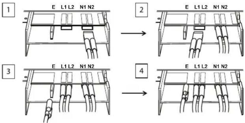 PRIVILEG PCTHI 6040 F - Anschluss an die Klemmenleiste - 4