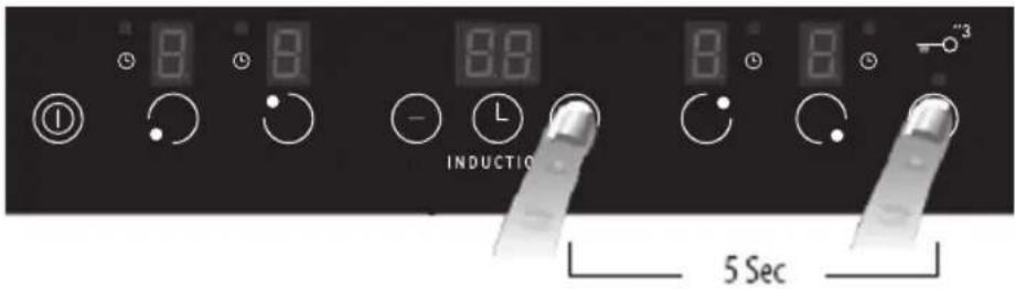 PRIVILEG PCTAI K6040 IN - Aktivierung/Deaktivierung des akustischen Signals (nicht verfügbar bei Version mit Gleitelement) - 1