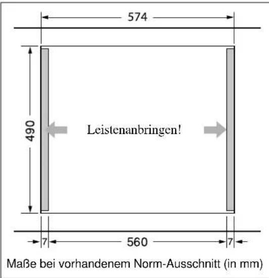 Hanseatic PBP4VQ251CFT - Arbeitsplatte vorbereiten - 4