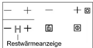 Hanseatic MC-HF726 - Einzelne Kochzone ausschalten - 2