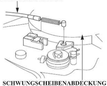 SCHWUNGSCHEIBENABDECKUNG