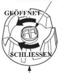 GEOFFNET SCHLIESSEN