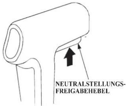 NEUTRALSTELLUNGS- FREIGABEHEBEL