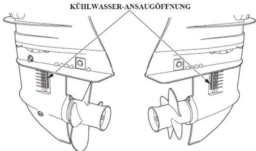 KÜHLWASSER-ANSAUGÖFFNUNG