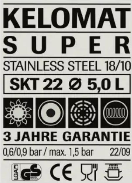 Kelomat Super - ... ein sonstiges Problem auftritt? - 1