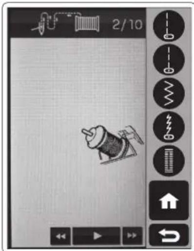 W6 N 8000 - WIE MAN DEN HILFE- KNOPF BENUTZT \_\_\_\_ - 3
