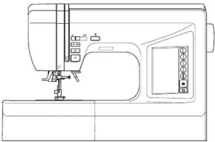 W6 N 8000 - Nähmaschine W6 N 8000 - 1