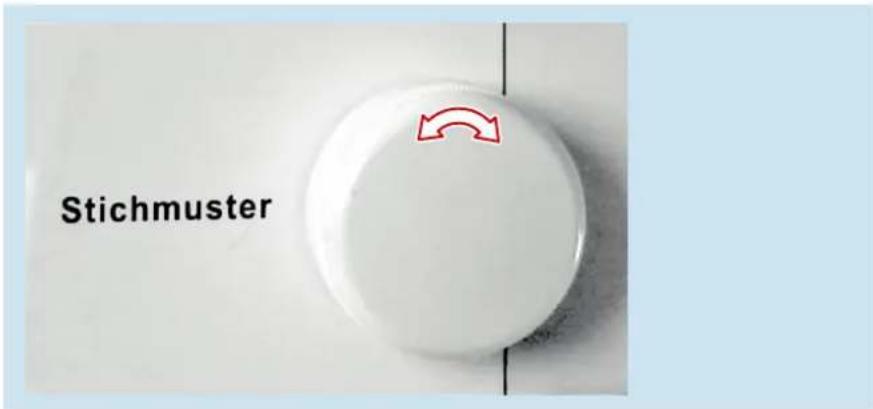 W6 N 9000 QPL - Stichmuster-Einstellrad - 1