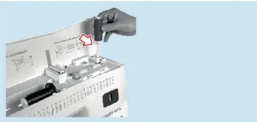 W6 N 9000 QPL - Der externe Garnrollenhalter - 1