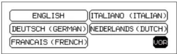 ENGLISH ITALIANO (ITALIAN) DEUTSCH (GERMAN) NEDERLANDS (DUTCH) FRANCAIS (FRENCH)