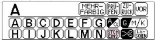 BROTHER Super Ace+e M975E - Positionsänderung - 2
