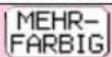 BROTHER Super Ace+e M975E - Wechseln der Farbe bei jedem Buchstaben im Text - 1