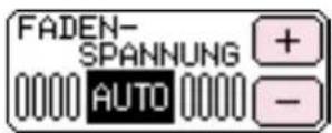 BROTHER Super Ace+e M975E - Einstellung der Oberfadenspannung - 2