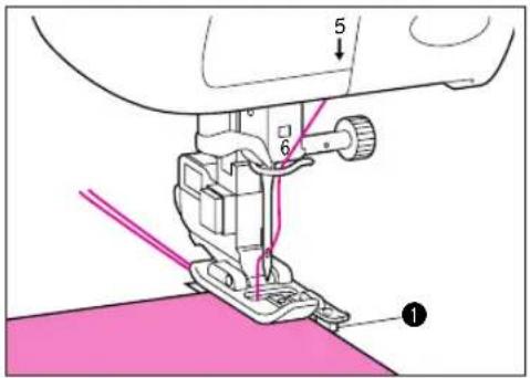 BROTHER Super Ace+e M975E - Verwendung der Stiche, oder - 3