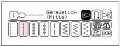 Geradstich (Mitte)