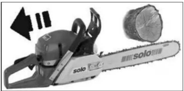 SOLO 651H - Kontaktpunkt (bzw. Verklemmen im Schnitt) an der Spitze der Führungsschiene: - 2