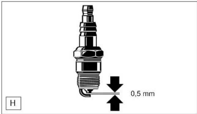 DOLMAR PS-330 - Luftfilter nicht mit Kraftstoff reinigen. - 1
