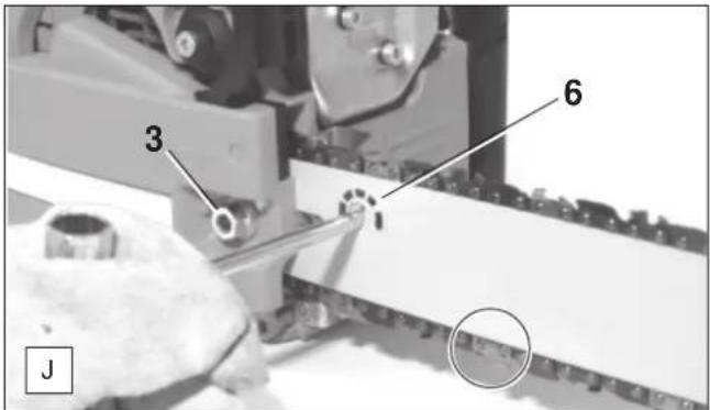 DOLMAR PS-330 - Sägekette nachspannen - 1
