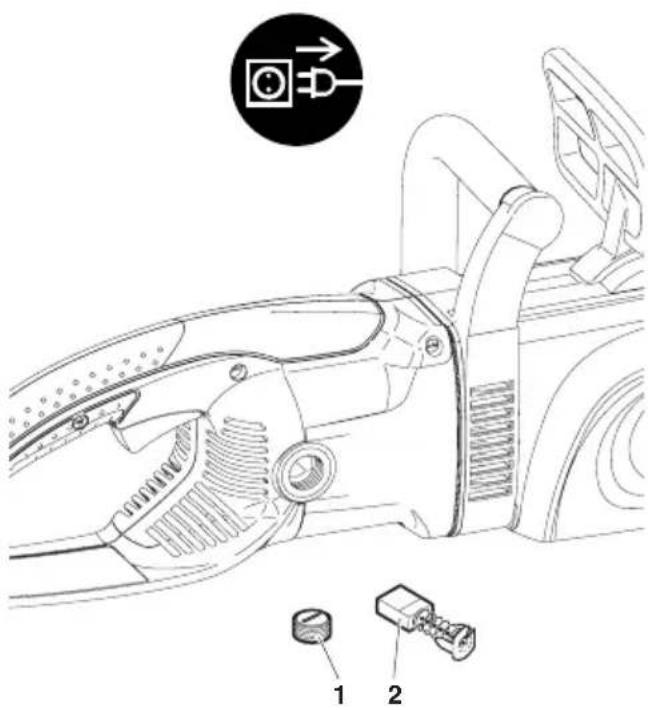 DOLMAR ES-163 A - HINWEIS: - 1