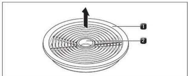 BORA BHA - Einströmdüse und Edelstahl-Fettfilter ausbauen - 1