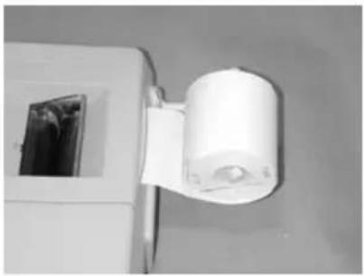 VICTOR 1530-6 - HOW TO FEED THE PAPER TAPE - 1