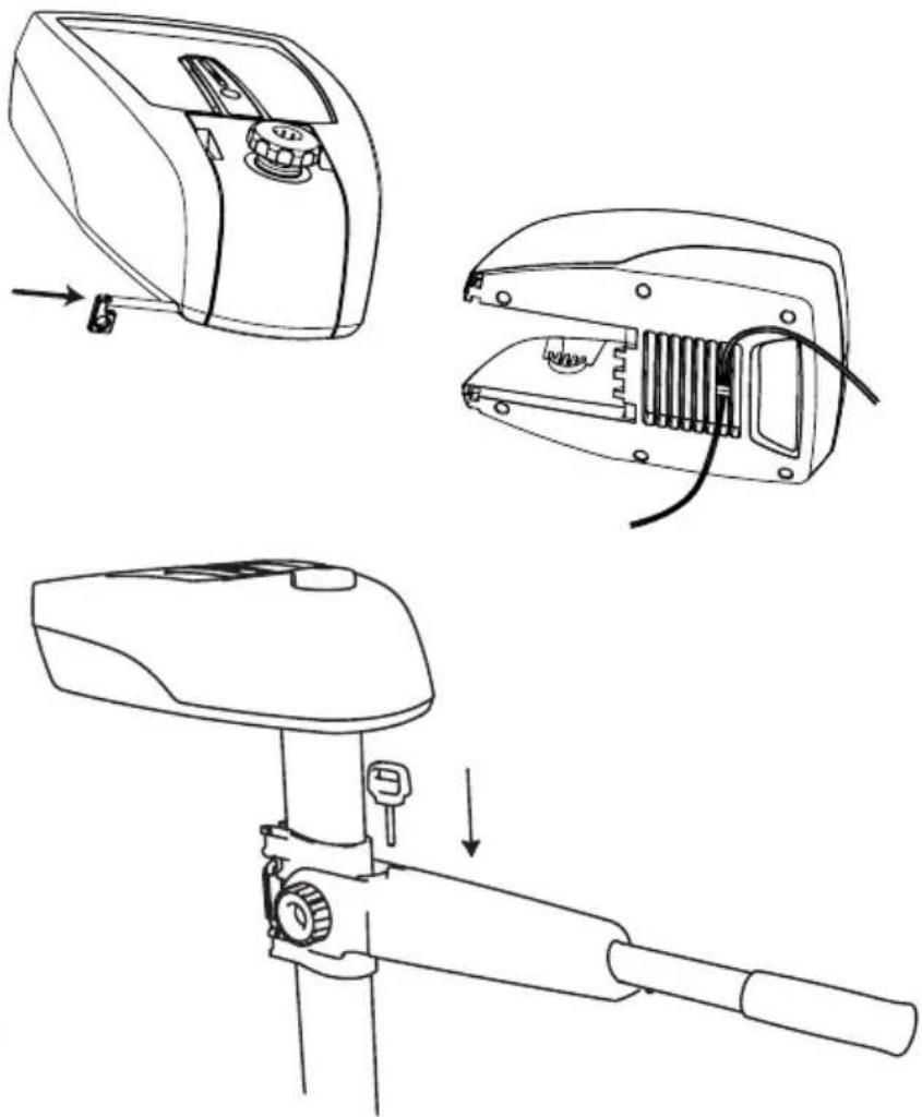 Torqeedo Travel 401 L - Anbringen des Außenbordmotors an das Boot - 2