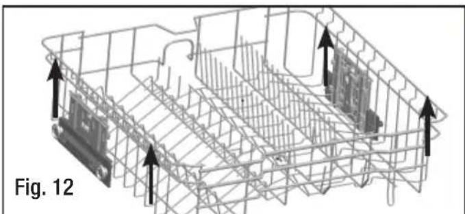 Stirling W60B2A411B - At the factory the basket height is set to the lower position. - 1