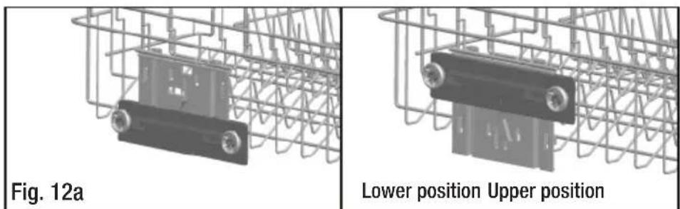 Stirling W60B2A411B - At the factory the basket height is set to the lower position. - 2