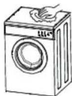 Stirling SCD6E - Cleaning the outside and inside of the dryer - 2