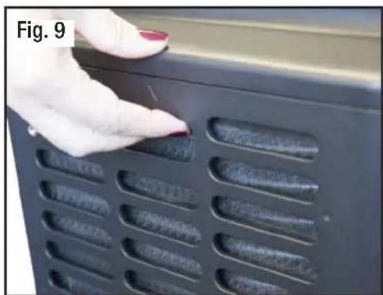 Stirling A008A-14C - Cleaning the air filters - 1